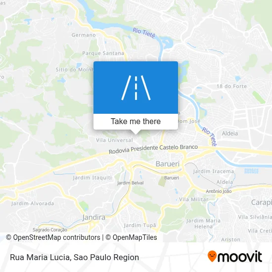 Rua Maria Lucia map