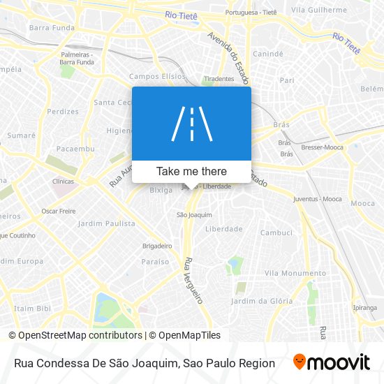 Rua Condessa De São Joaquim map