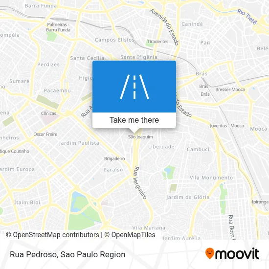 Rua Pedroso map