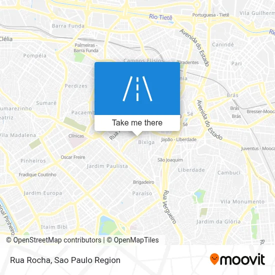Rua Rocha map