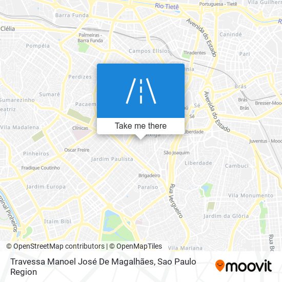 Travessa Manoel José De Magalhães map