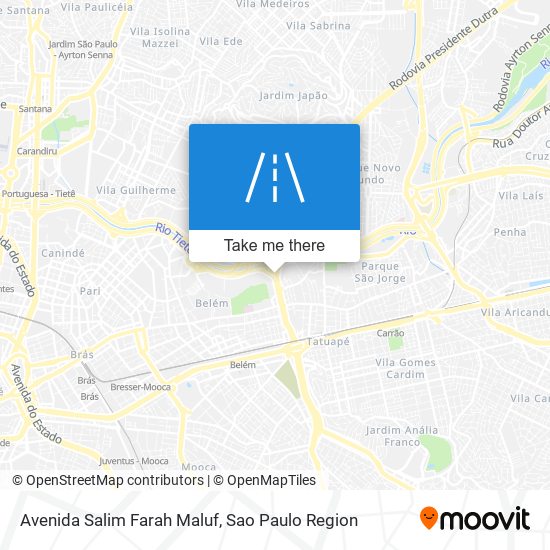 Avenida Salim Farah Maluf map