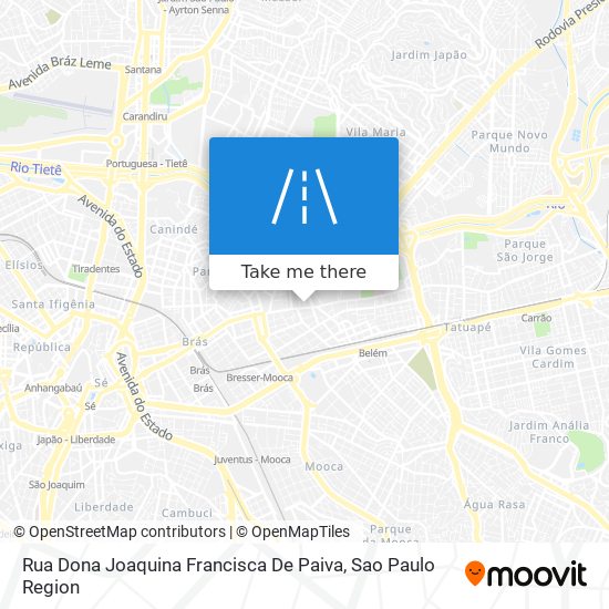 Mapa Rua Dona Joaquina Francisca De Paiva