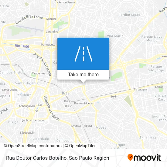 Rua Doutor Carlos Botelho map