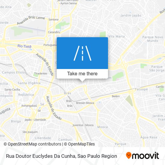 Rua Doutor Euclydes Da Cunha map