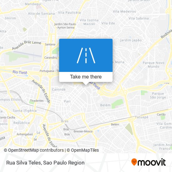 Rua Silva Teles map