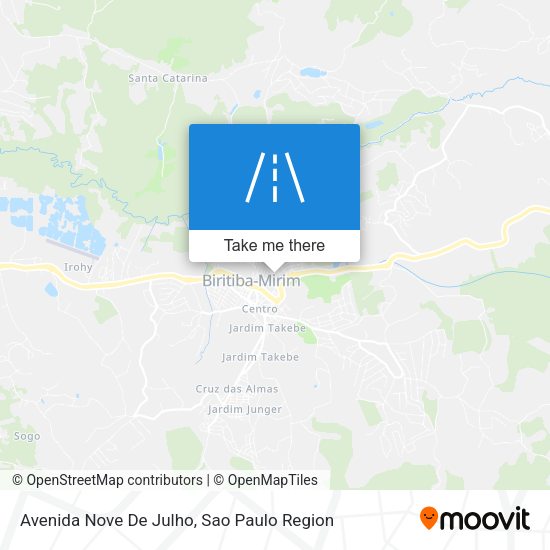 Avenida Nove De Julho map