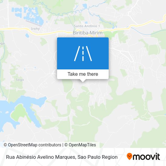 Rua Abinésio Avelino Marques map