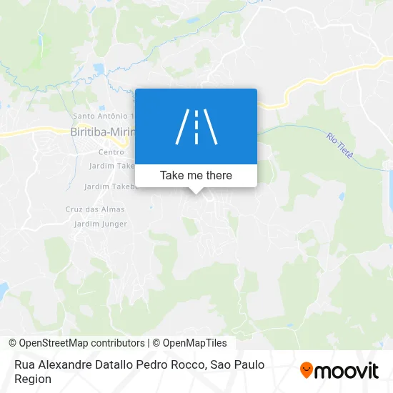 Rua Alexandre Datallo Pedro Rocco map