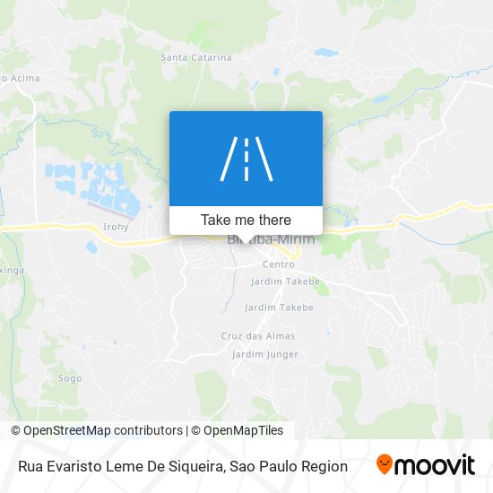 Rua Evaristo Leme De Siqueira map