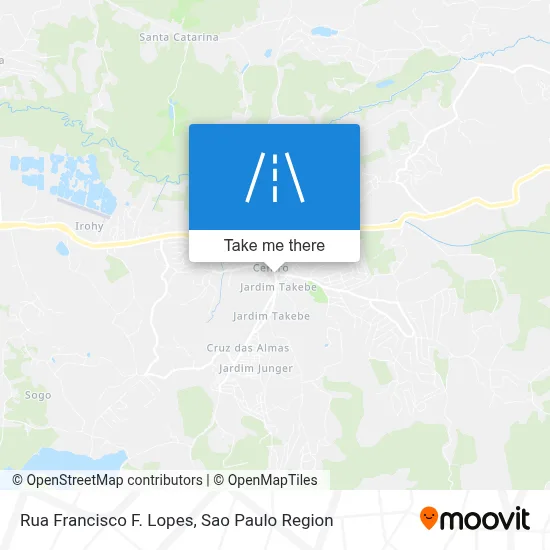 Rua Francisco F. Lopes map