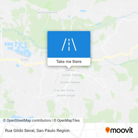 Rua Gildo Seval map