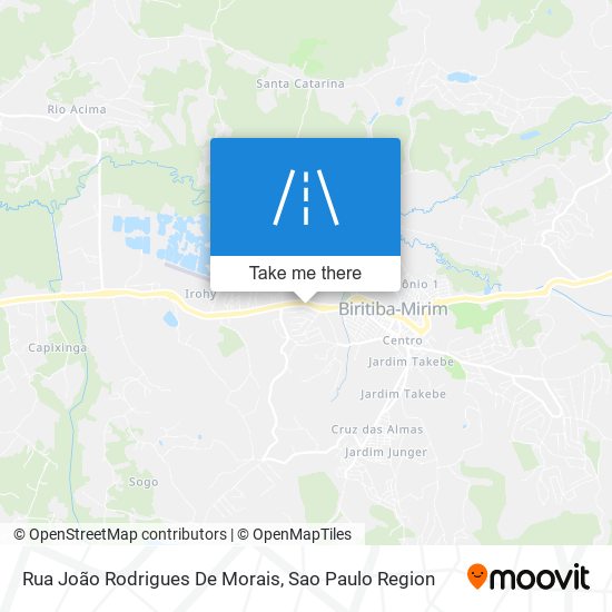 Rua João Rodrigues De Morais map