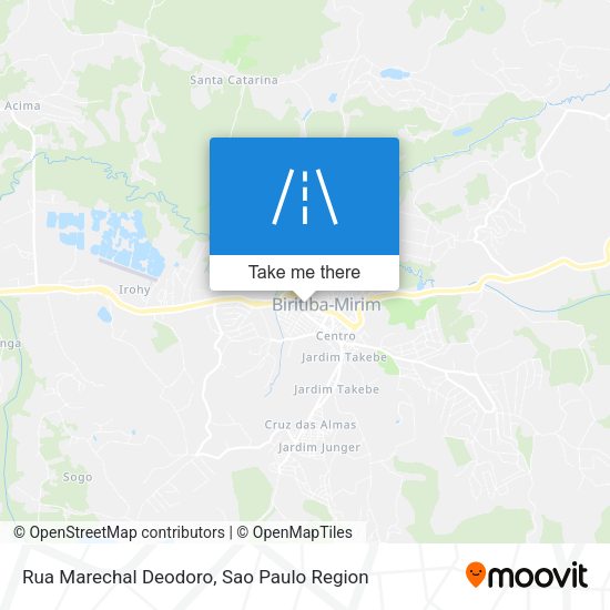 Rua Marechal Deodoro map