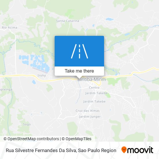 Rua Silvestre Fernandes Da Silva map