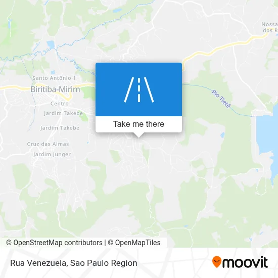 Rua Venezuela map