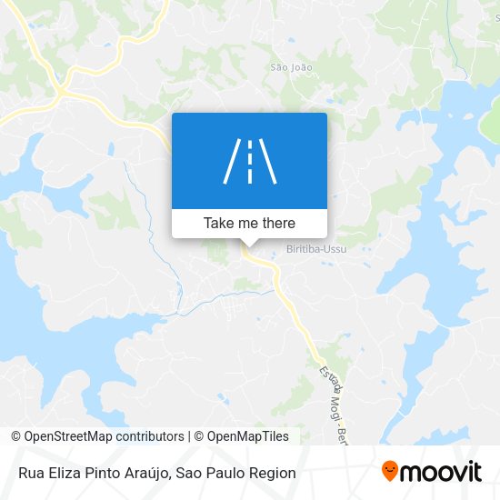 Rua Eliza Pinto Araújo map