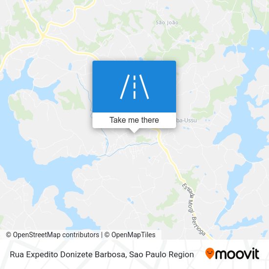 Rua Expedito Donizete Barbosa map