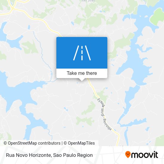 Rua Novo Horizonte map