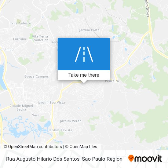 Rua Augusto Hilario Dos Santos map