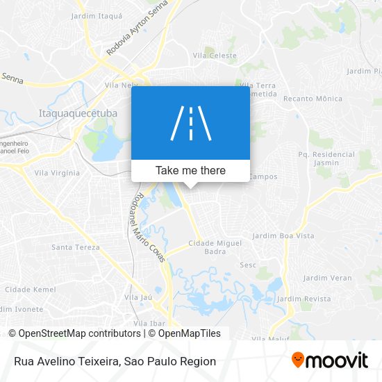 Rua Avelino Teixeira map