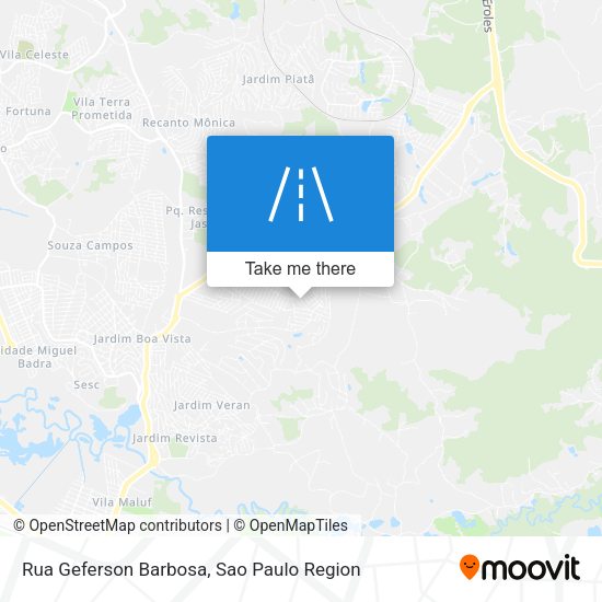 Rua Geferson Barbosa map