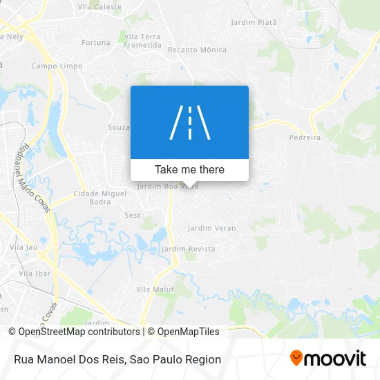 Rua Manoel Dos Reis map