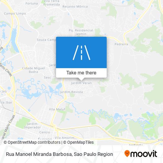 Rua Manoel Miranda Barbosa map