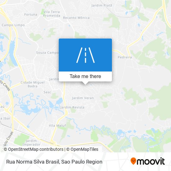 Rua Norma Silva Brasil map