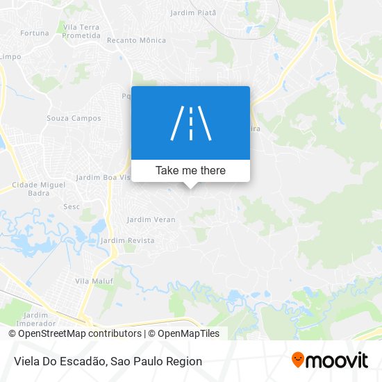 Viela Do Escadão map