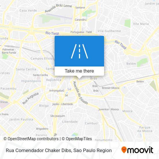 Rua Comendador Chaker Dibs map