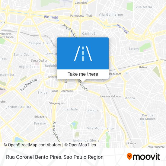 Rua Coronel Bento Pires map
