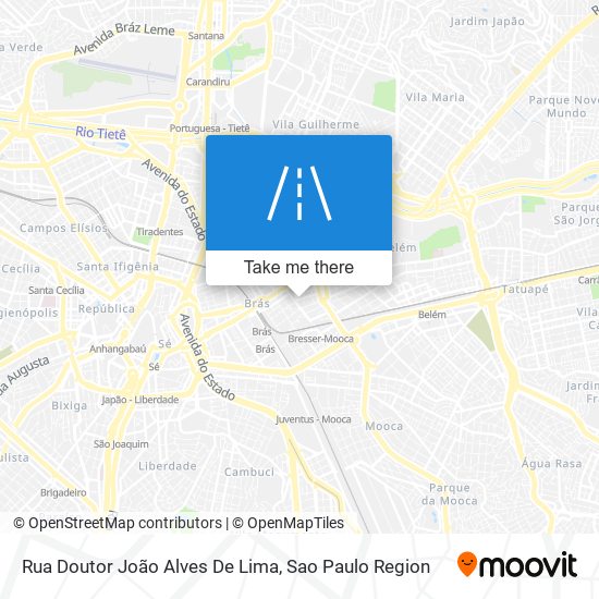 Mapa Rua Doutor João Alves De Lima