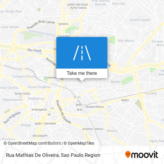 Rua Mathias De Oliveira map