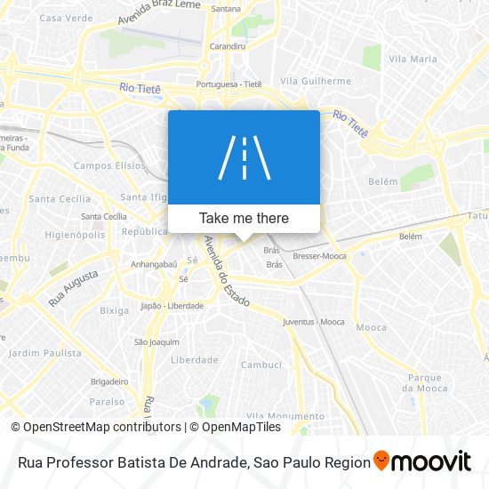 Rua Professor Batista De Andrade map