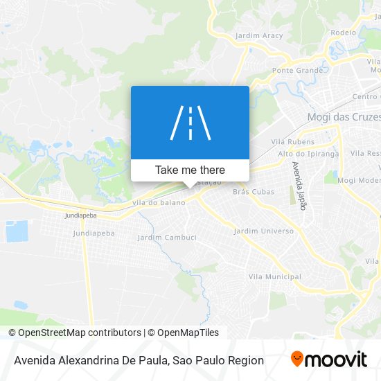 Avenida Alexandrina De Paula map