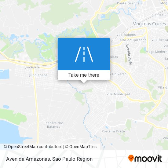 Mapa Avenida Amazonas