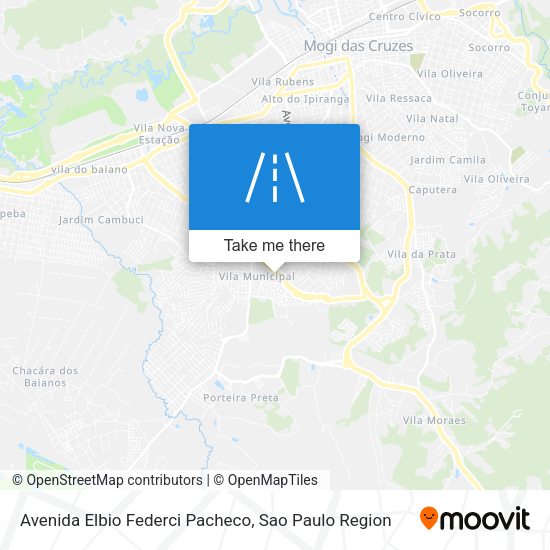 Avenida Elbio Federci Pacheco map