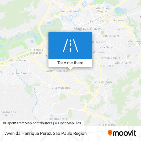 Mapa Avenida Henrique Perez