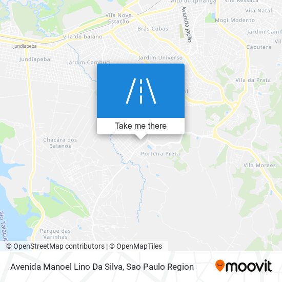 Mapa Avenida Manoel Lino Da Silva