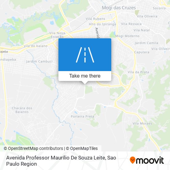 Avenida Professor Maurílio De Souza Leite map