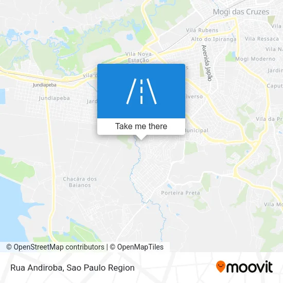 Rua Andiroba map