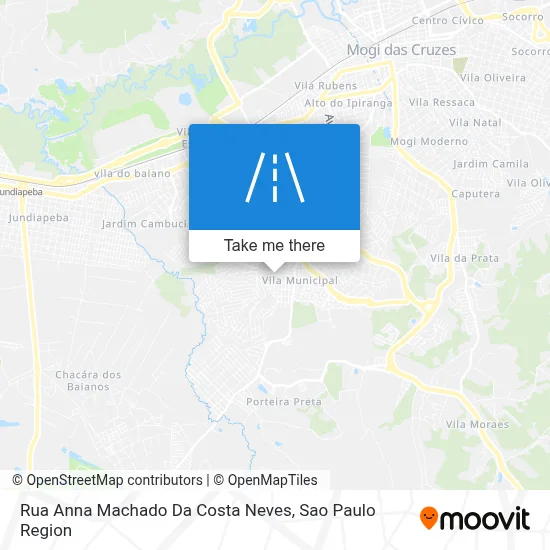 Rua Anna Machado Da Costa Neves map