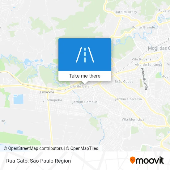 Rua Gato map