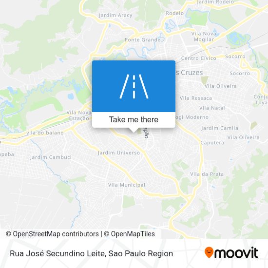 Rua José Secundino Leite map