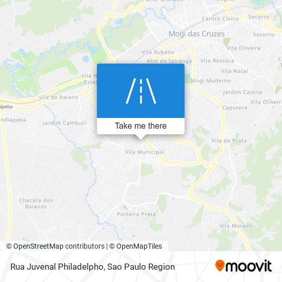 Rua Juvenal Philadelpho map