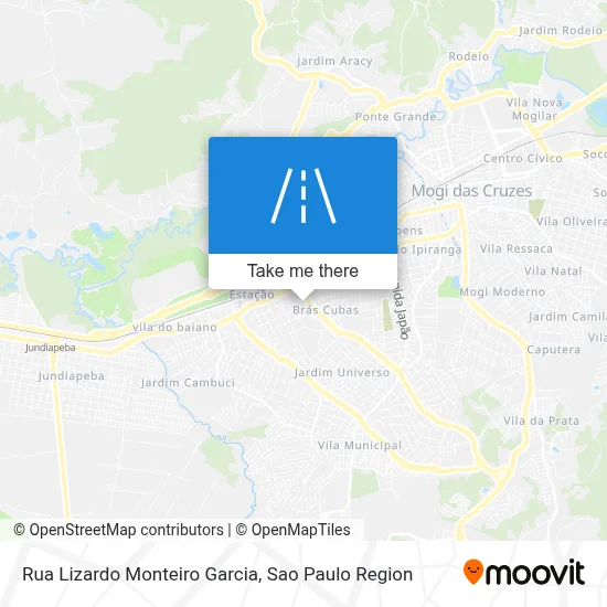 Rua Lizardo Monteiro Garcia map