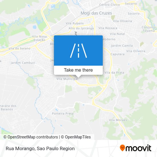 Rua Morango map