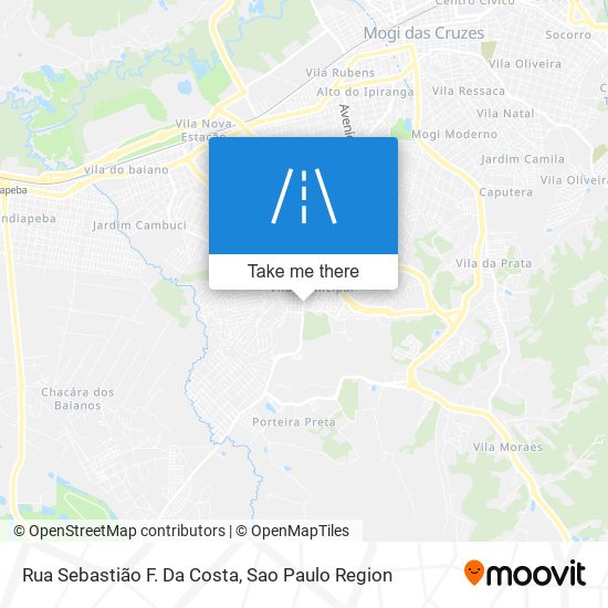 Rua Sebastião F. Da Costa map