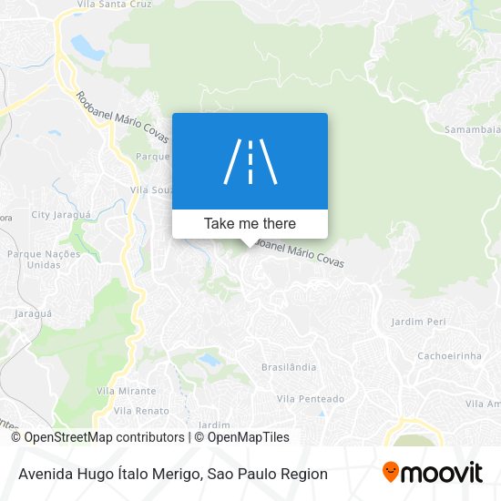 Avenida Hugo Ítalo Merigo map